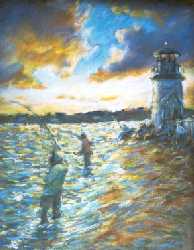 Early Tide at Brant Point