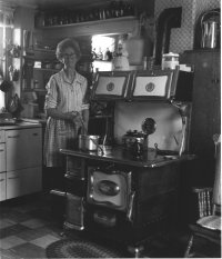 Innkeeper and her Woodstove